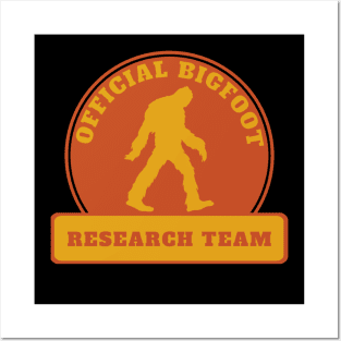 Official Bigfoot Research Team Posters and Art